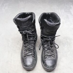 Danner Mens 10.5D Tactical Boots Black 8" Telson Gore Tex Leather Military Duty